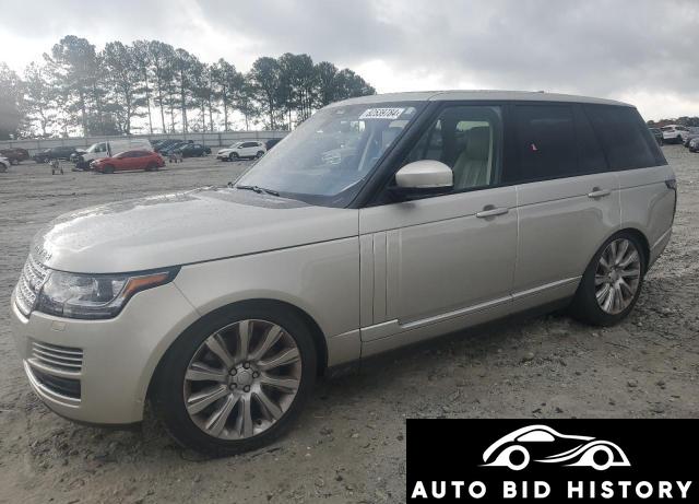 Land Rover Range Rover Hse 2017 Silver 3.0L  6