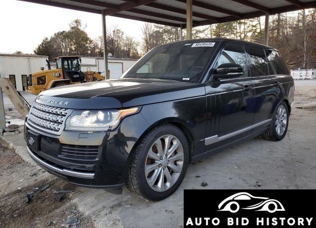 Land Rover Range Rover Hse 2016 Black 3.0L  6