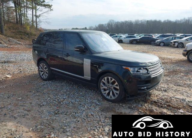 Land Rover Range Rover 3.0L V6 Supercharged Hse 2016 Black 3.0L