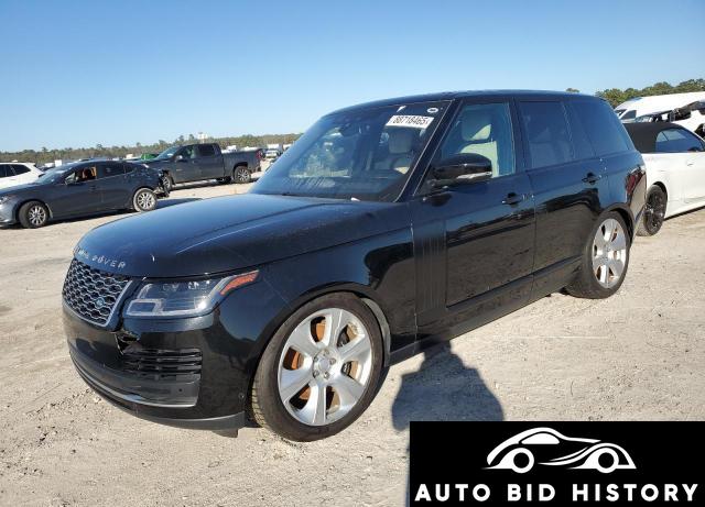 Land Rover Range Rover Supercharged 2019 Black 5.0L  8