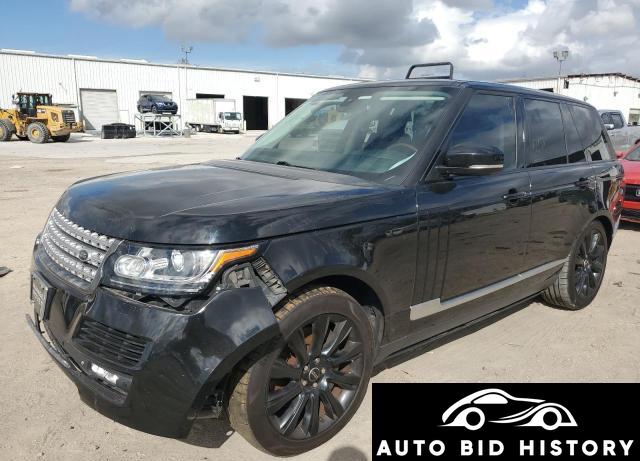 Land Rover Range Rover Supercharged 2015 Black 5.0L  8