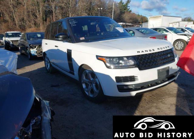 Land Rover Range Rover 3.0L V6 Supercharged Hse 2016 White 3.0L