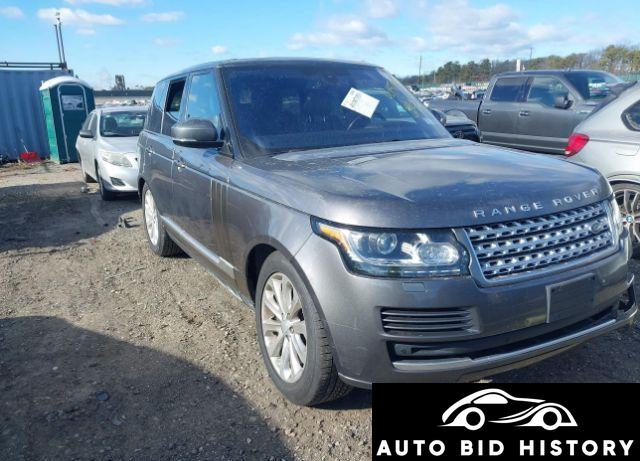Land Rover Range Rover 3.0L V6 Supercharged Hse 2016 Gray 3.0L