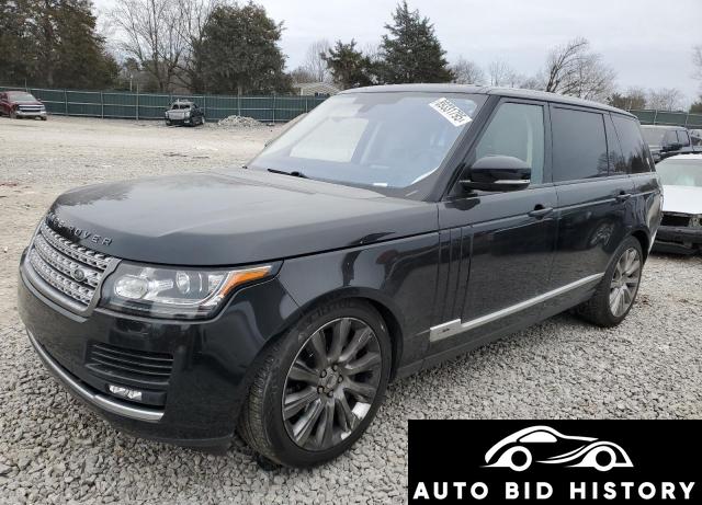 Land Rover Range Rover Supercharged 2016 Black 5.0L  8