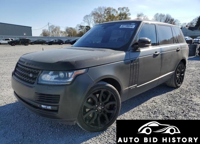 Land Rover Range Rover Supercharged 2015 Green 5.0L  8