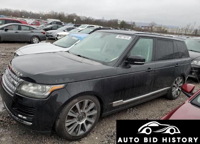 Land Rover Range Rover Supercharged 2014 Black 5.0L  8