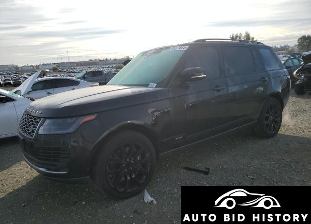 Land Rover Range Rover Supercharged 2019 Black 5.0L  8
