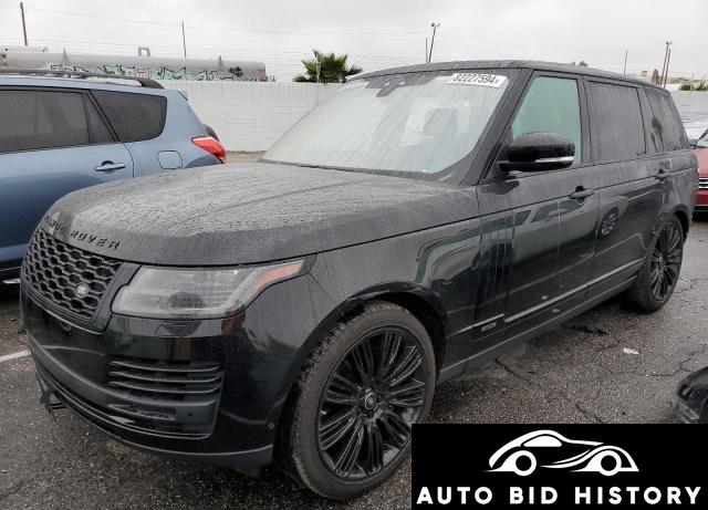 Land Rover Range Rover P525 Hse 2020 Black 5.0L  8