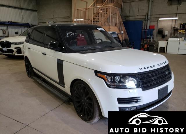 Land Rover Range Rover Autobiography 2016 White 5.0L  8