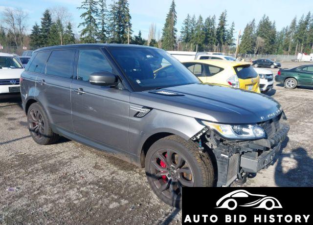 Land Rover Range Rover Sport 5.0L V8 Supercharged/5.0L V8 Supercharged Dynamic 2016 Gray 5.0L