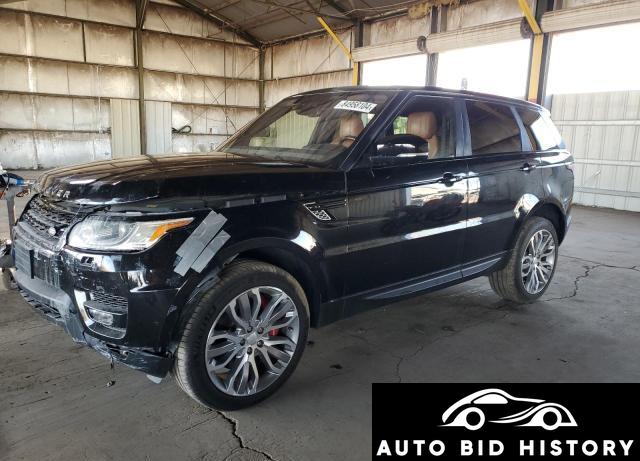 Land Rover Range Rover Sport Sc 2016 Black 5.0L  8