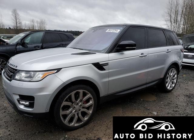 Land Rover Range Rover Sport Sc 2017 Silver 5.0L  8