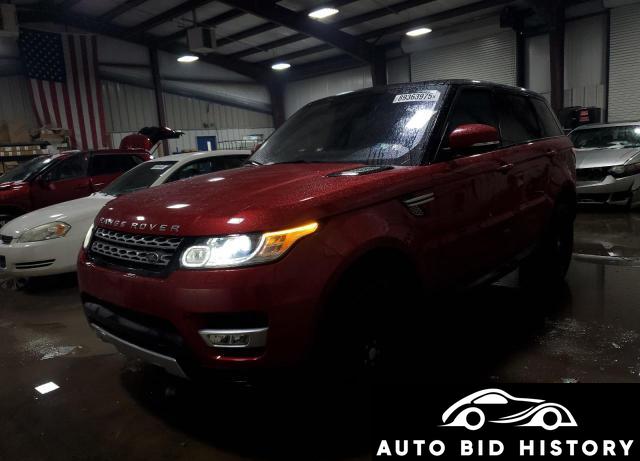 Land Rover Range Rover Sport Hse 2016 Red 3.0L  6