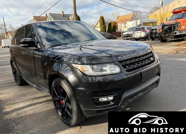 Land Rover Range Rover Sport Sc 2014 Black 5.0L  8