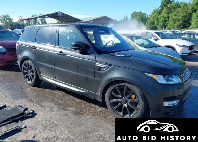 Land Rover Range Rover Sport 3.0L V6 Supercharged Hse 2016 Black 3.0L