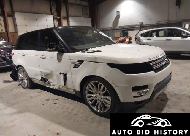 Land Rover Range Rover Sport 3.0L V6 Supercharged Hse 2016 White 3.0L