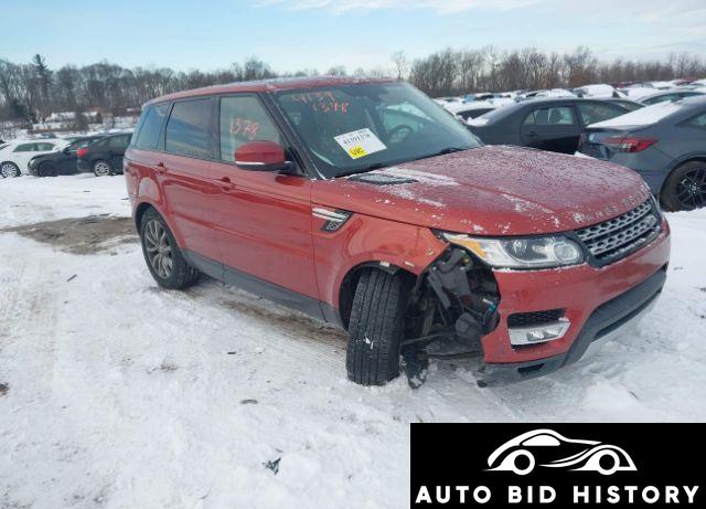 Land Rover Range Rover Sport 3.0L V6 Supercharged Hse 2014 Orange 3.0L