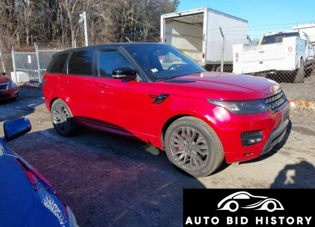 Land Rover Range Rover Sport 3.0L V6 Supercharged Hse 2016 Red 3.0L