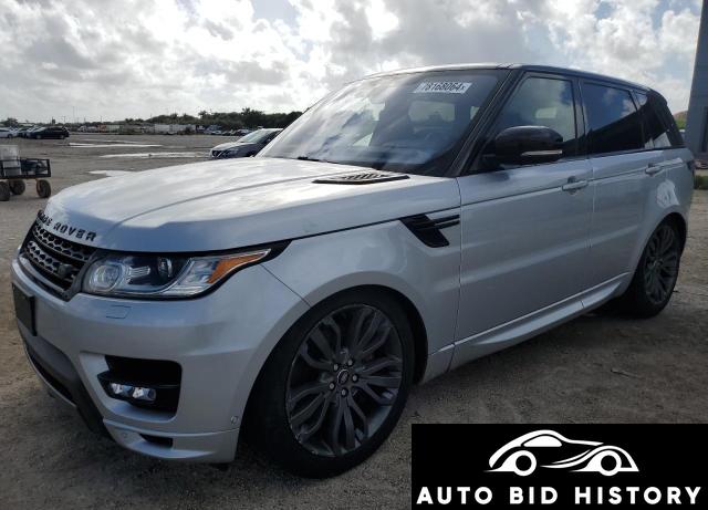 Land Rover Range Rover Sport Hse Dynamic 2017 Gray 3.0L  6
