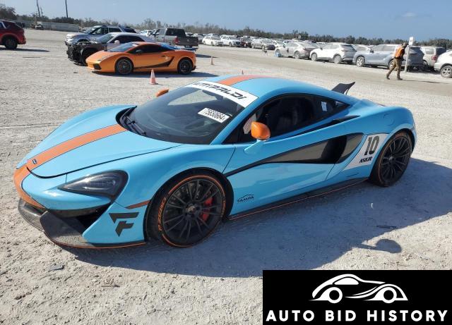 Mclaren Automotive 570S 2017 Blue 3.8L  8