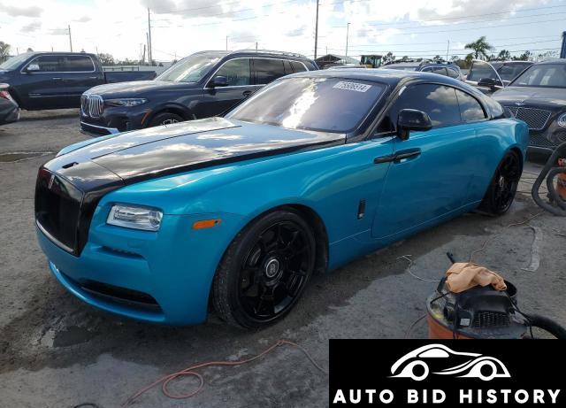 Rolls-Royce Wraith 2015 Blue 6.6L 12