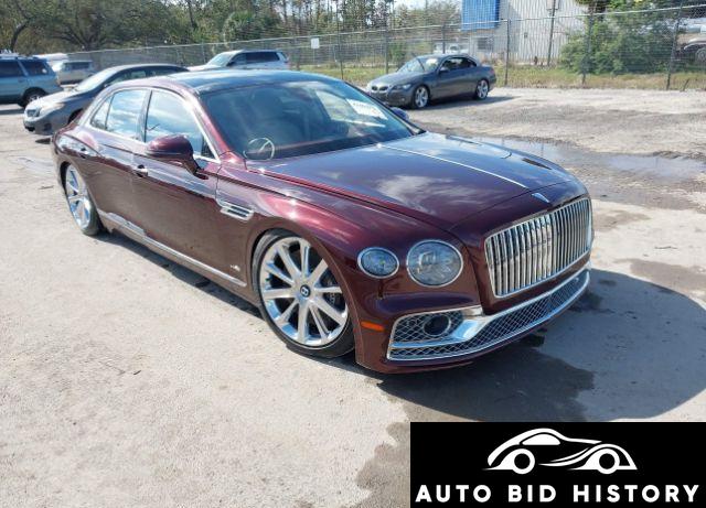 Bentley Flying Spur W12 2021 Burgundy 6.0L
