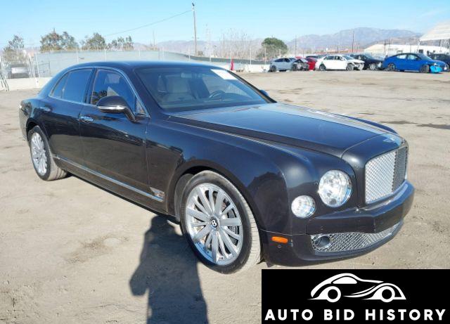 Bentley Mulsanne 2013 Black 6.8L