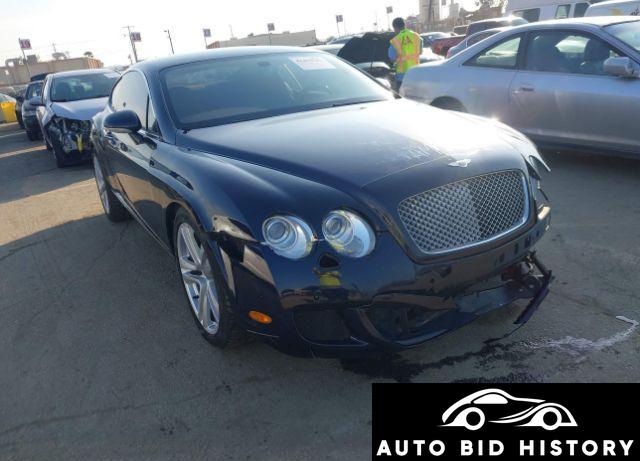 Bentley Continental Gt 2009 Blue 6.0L