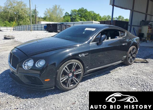 Bentley Continental Gt V8 S 2016 Black 4.0L  8