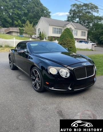 Bentley Continental Gtc V8 2014 Black 4.0L  8