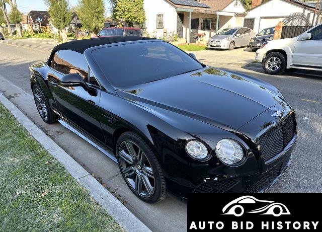 Bentley Continental Gt W12 2016 Black 6.0L