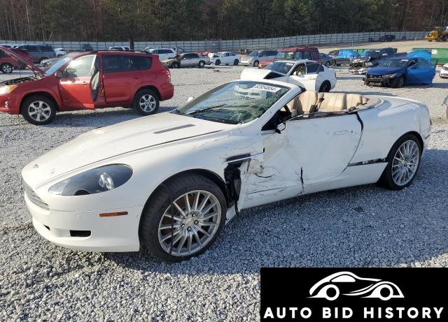 Aston Martin Db9 Volante 2008 White 5.9L 12