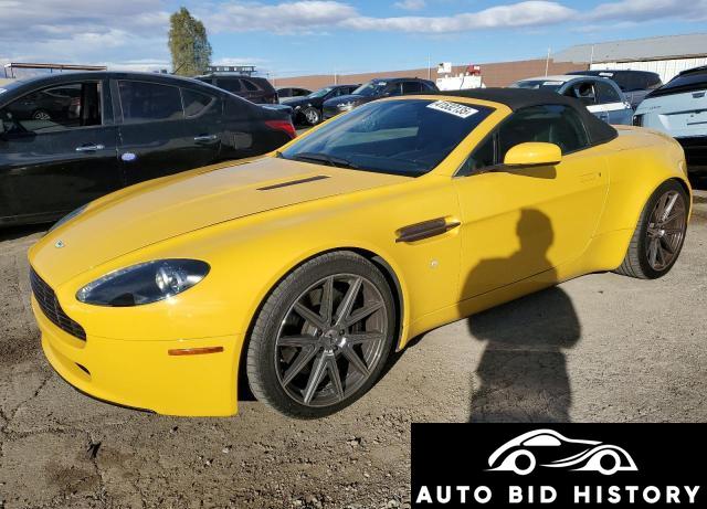 Aston Martin V8 Vantage 2008 Yellow 4.3L  8