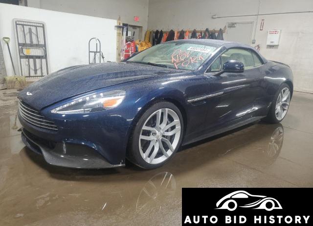 Aston Martin Vanquish Volante 2017 Blue 5.9L 12