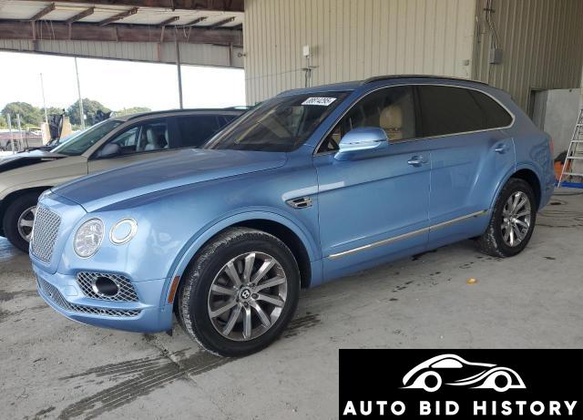 Bentley Bentayga 2017 Blue 6.0L 12