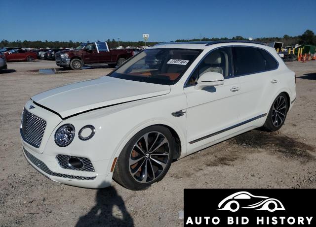 Bentley Bentayga 2017 White 6.0L 12