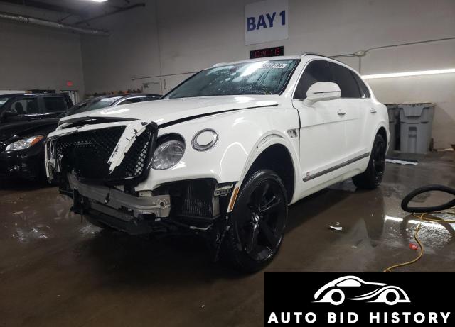 Bentley Bentayga 2017 White 6.0L 12