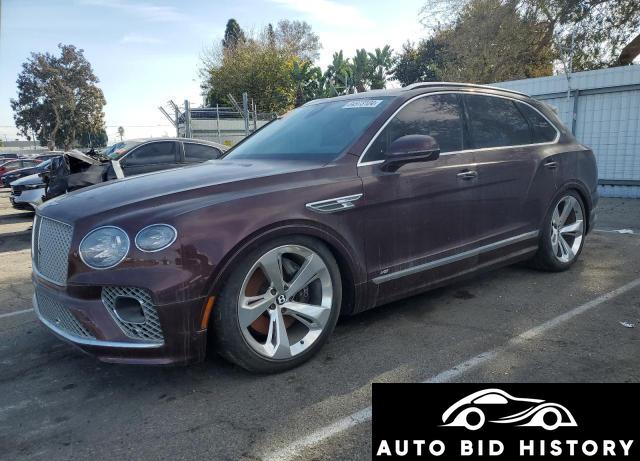Bentley Bentayga 2021 Maroon 4.0L  8