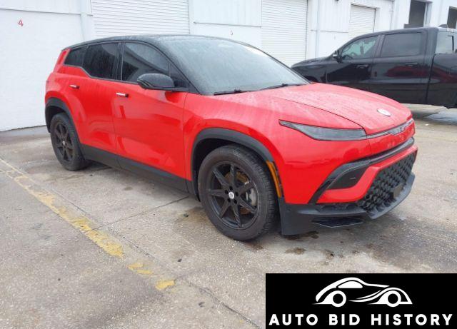 Fisker Ocean Ultra 2023 Red