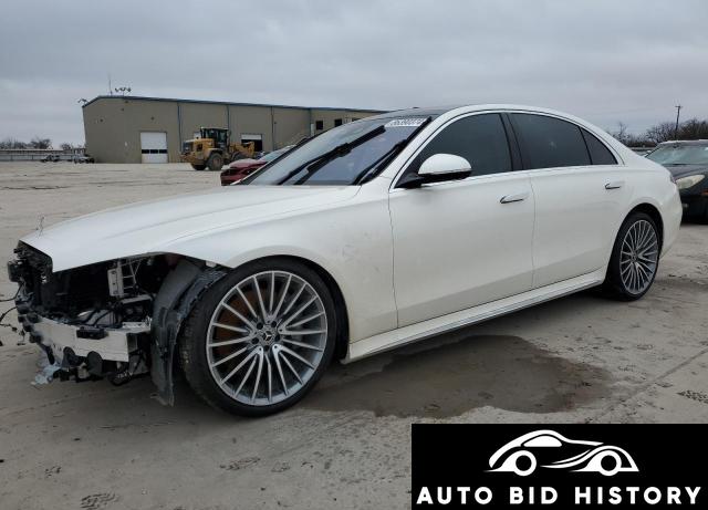 Mercedes-Benz S 500 4Matic 2022 White 3.0L  6
