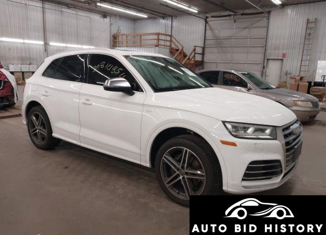 Audi Sq5 3.0T Premium Plus 2018 White 3.0L
