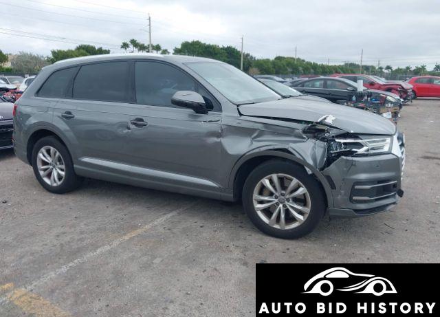 Audi Q7 2.0T Premium 2017 Gray 2.0L