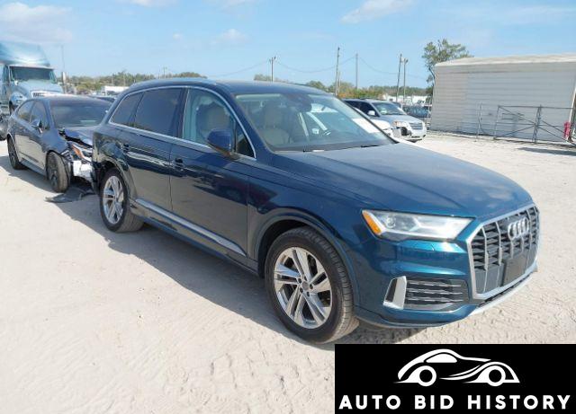 Audi Q7 Premium 45 Tfsi Quattro Tiptronic 2020 Blue 2.0L