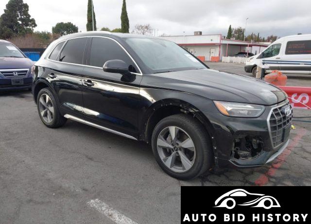 Audi Q5 Premium Plus 40 Tfsi Quattro S Tronic 2022 Black 2.0L