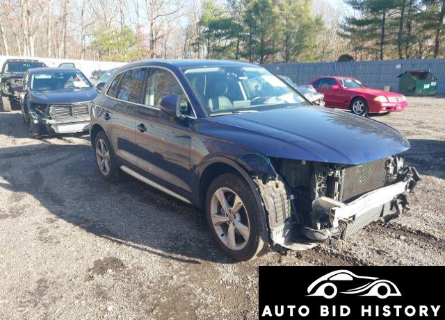 Audi Q5 Premium Plus 45 Tfsi Quattro S Tronic 2020 Blue 2.0L