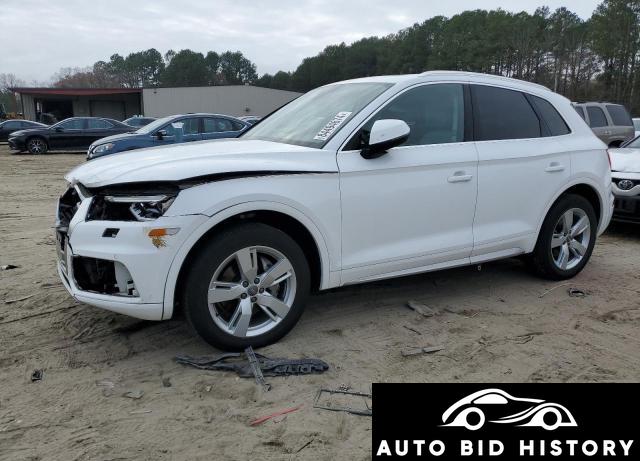 Audi Q5 Premium Plus 2019 White 2.0L  4