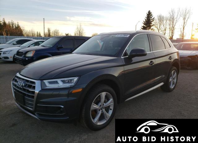 Audi Q5 Premium Plus 2020 Gray 2.0L  4