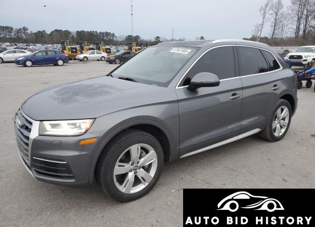 Audi Q5 Premium Plus 2018 Gray 2.0L  4