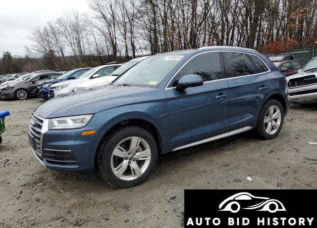 Audi Q5 Premium Plus 2018 Teal 2.0L  4