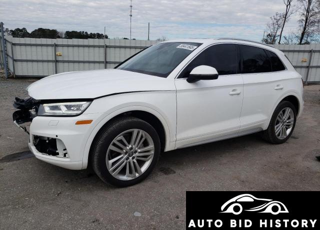 Audi Q5 Premium Plus 2018 White 2.0L  4